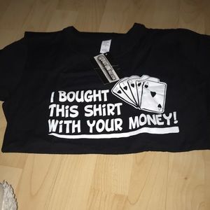 Funny gambler shirt